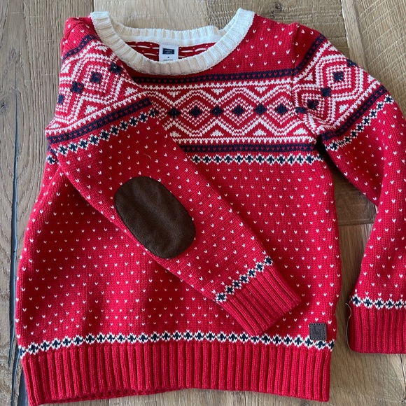 Janie & Jack size 4 Christmas sweater - Picture 3 of 3